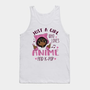 Just a girl who love anime and K-Pop African American Girl Tank Top